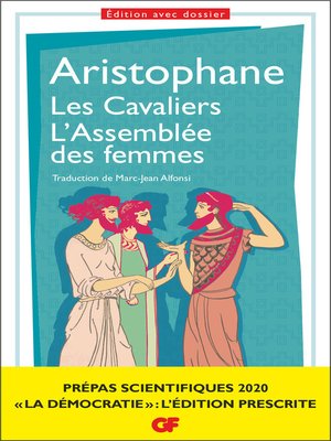 cover image of Les Cavaliers &#8211; L'Assemblée des femmes